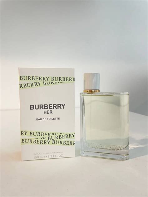 burberry her eau de toilette green bottle|eau de toilette burberry femme.